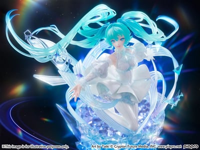 Hatsune Miku - Crystal Dress - Shibuya Scramble Figure - CyberZ / eStream - 9