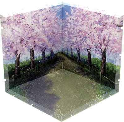 Cherry Blossom Road - Dioramansion 150 - Background for Nendoroids und Figmas - 2