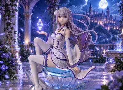Emilia – Re:Zero kara Hajimeru Isekai Seikatsu Figur – Kotobukiya (Réédition)