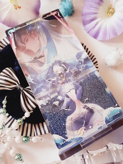 Furina & Neuvillette - Genshin Impact - Glitter Acrylic Stand (Masquerade of the Guilty) - miHoYo