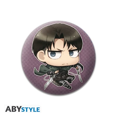 Attack on Titan - "Chibi characters" - Badge Pack - ABYStyle (1)