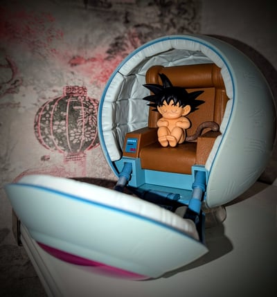 Baby Goku arrives