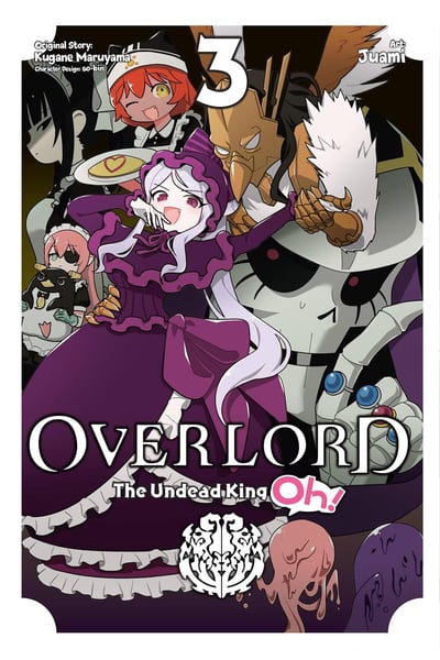 EN - Overlord: The Undead King Oh! - Yen Press - Vol. 3 - englische Ausgabe (1)