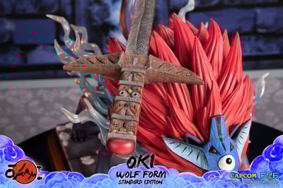 Oki - Wolf Form - Okami Statue - First 4 Figures (19)