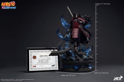 Madara Uchiha - Master Museum Statue - Hex Collectibles (8)