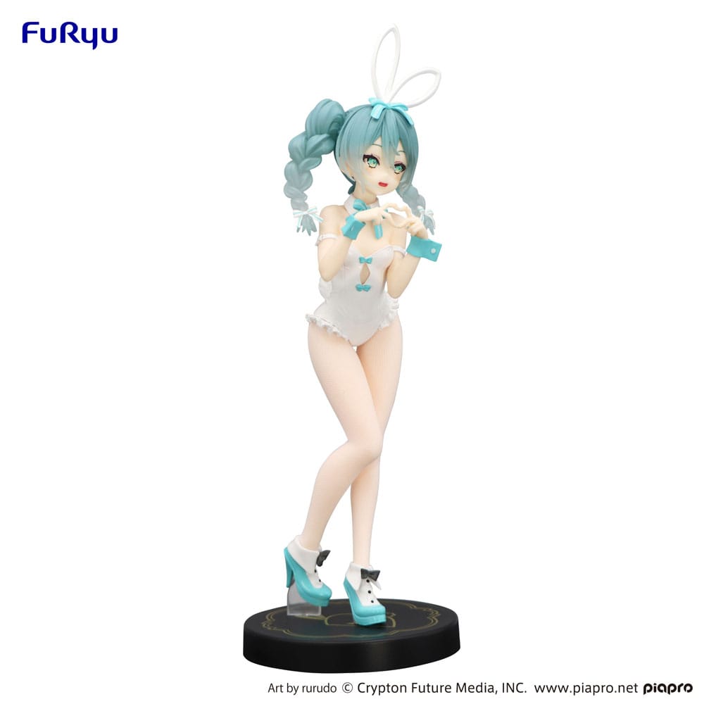 Hatsune Miku - Rurudo White Color - BiCute Bunnies - FuRyu - 6