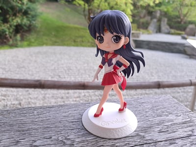 Rei-chan im Japanischen Garten // Super Sailor Mars QPosket · Super Sailor Mars - Sailor Moon Eternal  Q Posket Ver. A - Banpresto - Rerelease