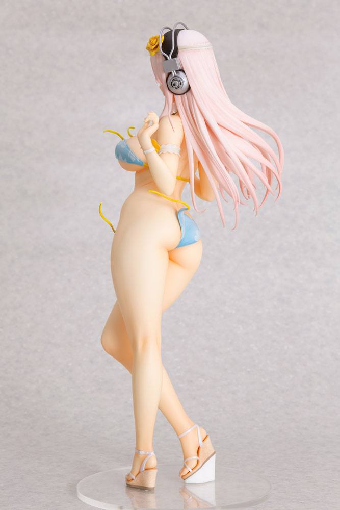 Super Sonico - Summer Vacation - Orchid Seed - Re-Release PVC Figure (1/4.5 Scale) - 4