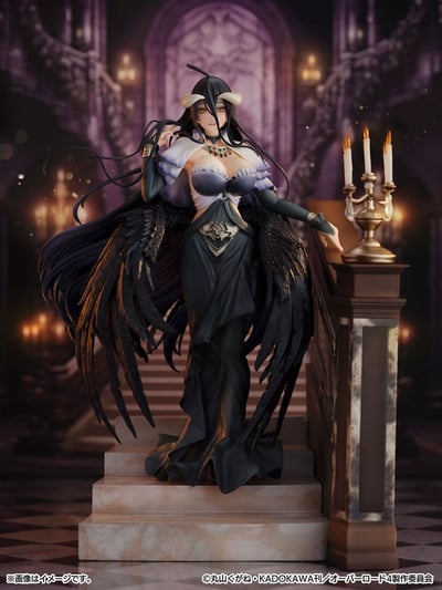 Albedo - Jet Black Dress Ver. | Shibuya Scramble Figure | Overlord | eStream | 1/7 Scale - 7