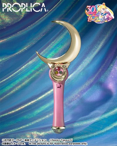 Mondstab - Brilliant Color Edition - 1/1 Sailor Moon Proplica - Bandai Spirits (2)