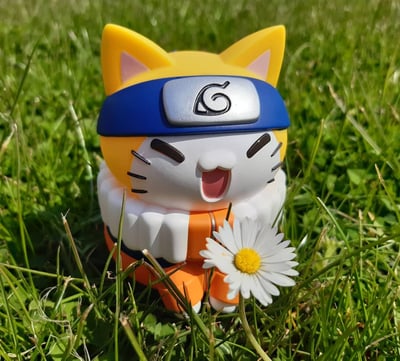 Flower Lovestory - Naruto Cat · Naruto Uzumaki - Reboot - The Big Nyaruto Series - Megahouse