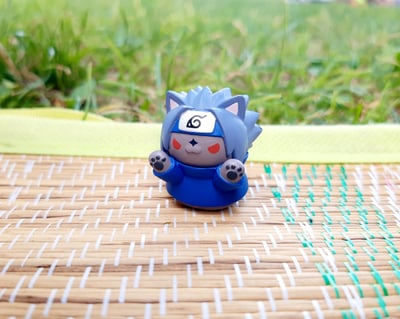 Miauu - Angry Sasuke Cat · Sasuke Uchiha - Naruto Shippuden - Nyaruto Sammelfigur (Come Here Sasuke-kun)- MegaHouse