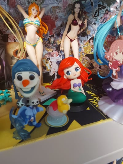 Hatte ich schon mal reingesteckt habe bißchen umdekoriert. · Arielle - Disney The Little Mermaid Q Posket - Banpresto - Rerelease