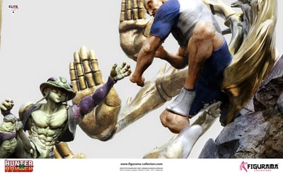 Isaac Netero vs. Meruem – Hunter x Hunter Elite Fandom Diorama (Figurama Collectors) - 4