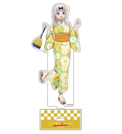 Chika Fujiwara - Acrylaufsteller - Kaguya-sama: Love is War -Ultra Romantic- (Motel Key Chain) - Sign (1)