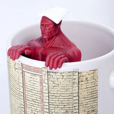 Colossal Titan Tasse mit Teesieb - Attack on Titan - 3