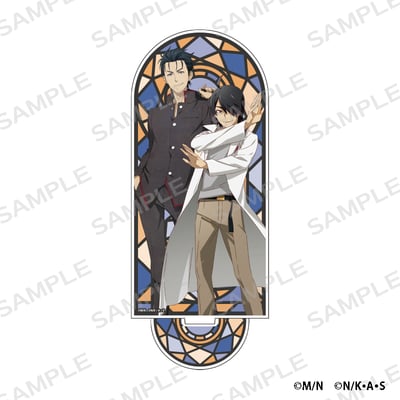 Koyomi Araragi x Rintaro Okabe - Bakemonogatari x STEINS;GATE - Hologram Acrylaufsteller - i-rights,LLC (1)