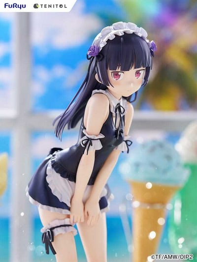 Kuroneko / Ruri Gokou - Swimsuit Maid - Tenitol Tall - Furyu - 9
