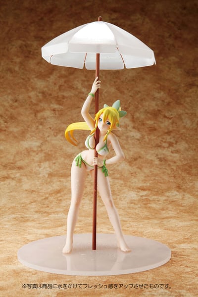 Leafa - Sexy Bikini mit Sonnenschirm - 8