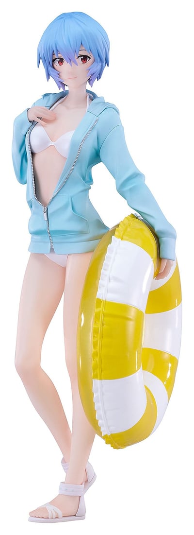 Rei Ayanami - L - Beach Queens - Neon Genesis Evangelion Pop Up Parade - Good Smile Company (7)
