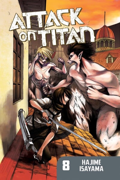 EN Attack on Titan - Random House LLC US - Vol. 8 - englische Ausgabe (2)