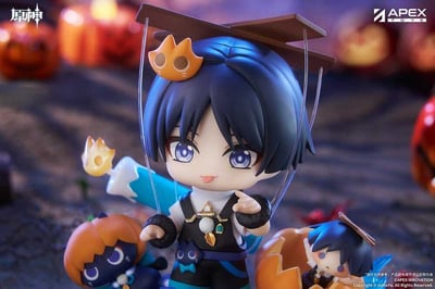 Genshin Impact You Ye Qi Xiang Series Chibi Chara PVC Statue Wanderer 10 cm     - 2