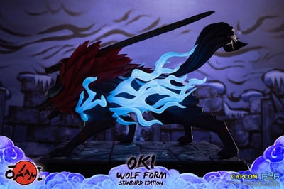 Oki - Wolf Form - Okami Statue - First 4 Figures (25)