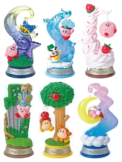 Kirby Set - Swing in Dream Land - Re-Ment (1)