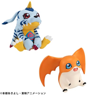 Gabumon und Patamon - Digimon Adventure Look Up Set - Megahouse (13)