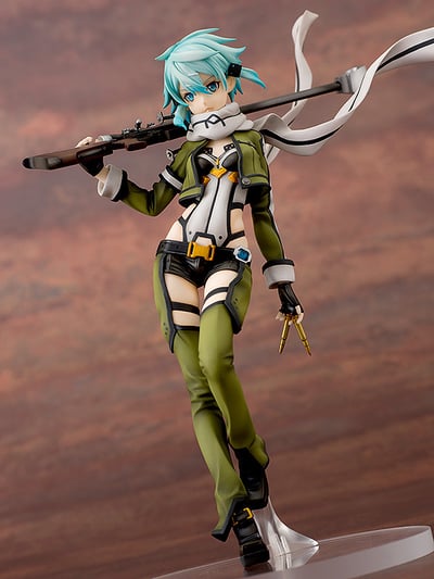 Sinon - Aquamarine - Re-Release | Sword Art Online II Figure - 2