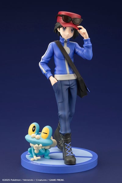 Calem und Froxy - Pokémon Figure Series - ARTFX J - Kotobukiya (24)