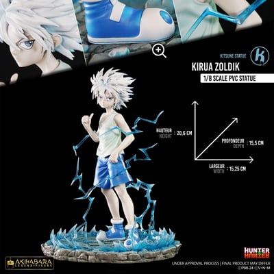 Killua Zoldyck - Hunter X Hunter - Kitsune Statue (1)