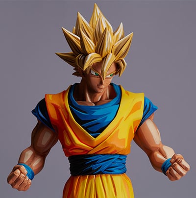 Son Goku Super Saiyajin - Master Stars Piece Manga Dimensions - 11