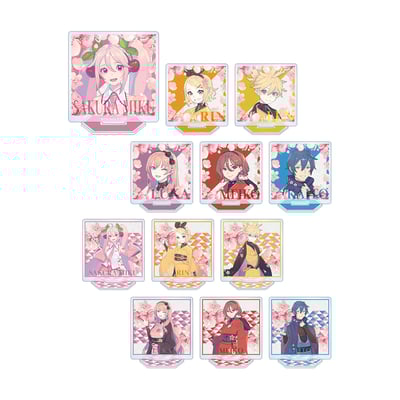 Zufällige Auswahl - Hatsune Miku / Sakura Miku Original Illustration Art by Kuro - Acrylaufsteller - Armabianca (1)