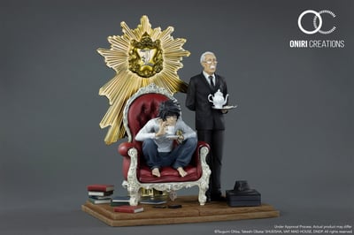 L & Watari – Death Note Diorama Statue von Oniri Creations - 2