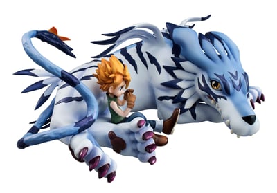 Garurumon & Yamato (Matt) Ishida - Megahouse G.E.M. Statue - 6