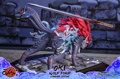 Oki - Wolf Form - Okami Statue - First 4 Figures (18)