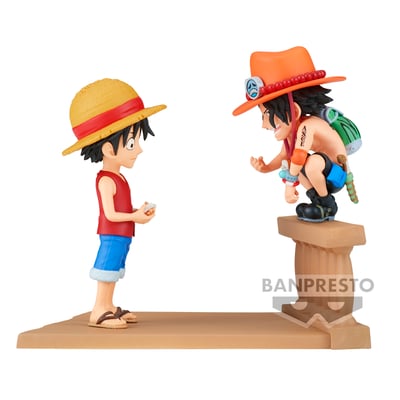 Monkey D. Ruffy & Portgas D. Ace - One Piece - WCF Log Stories - Banpresto (1)