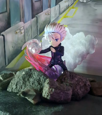 Satoru Gojo · Zufällige Auswahl - Jujutsu Kaisen - Kwistal Fwenz Battle Ready - Mighty Jaxx