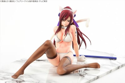 Erza Scarlet - White Cat Gravure Style Figur (1/6 Scale) – Exklusive Sammlerfigur für Fairy Tail Fans - 2