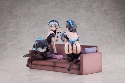 Snowbreak: Containment Zone - Cherno & Meursault Apprentice Maid 1/6 PVC Statue (Deluxe 2-Pack) - 11