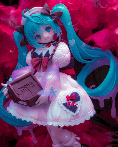 Sweet Tooth 💝 · Hatsune Miku x Tirol Choco - Milk - Trio-Try-iT - Furyu