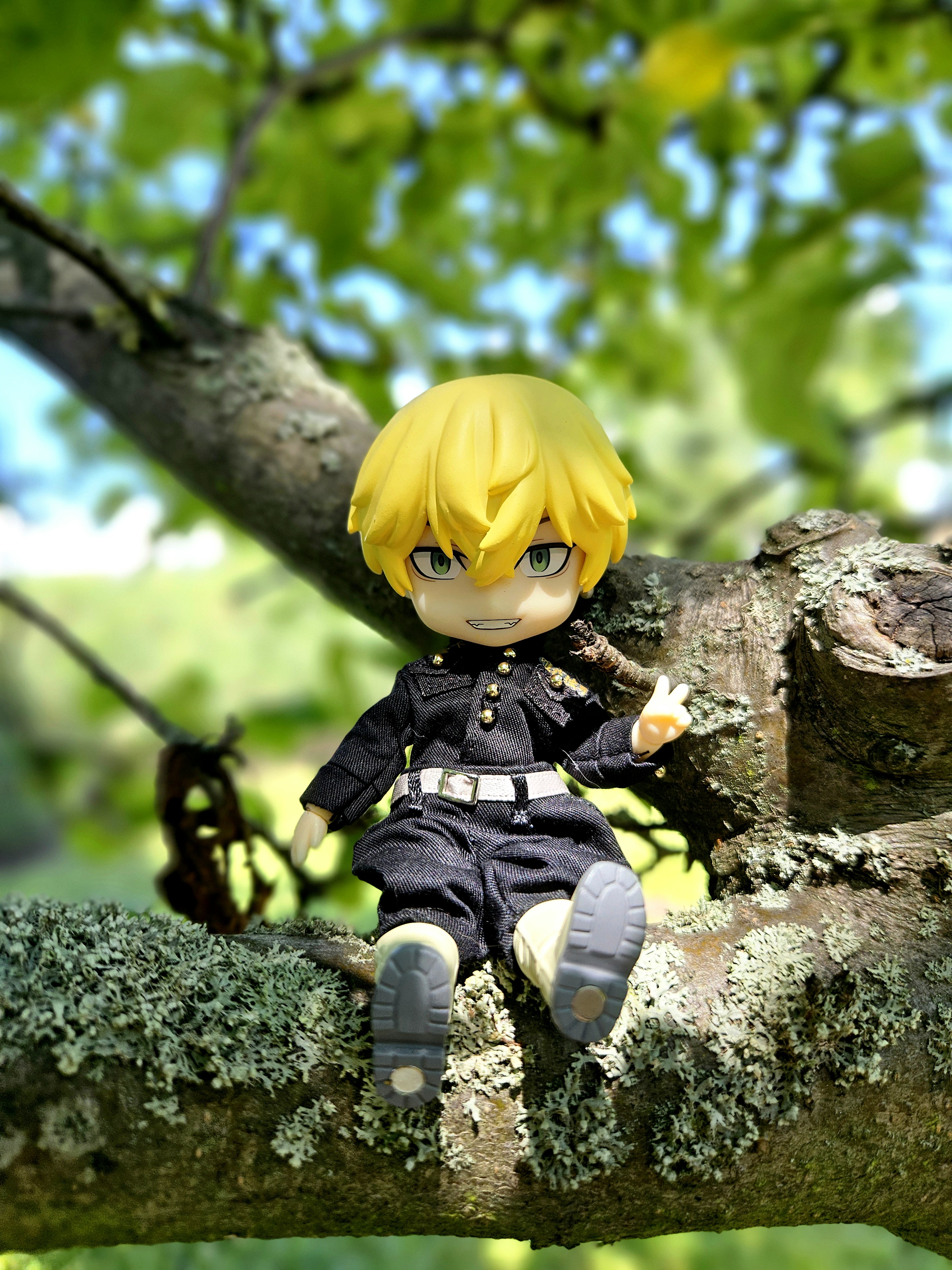 Chifuyu genießt die Aussicht