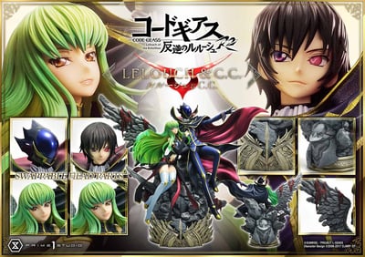 Lelouch Lamperouge & C.C. - Concept Masterline (CMCGR-03S) - Bonus Version - Prime 1 Studio (8)