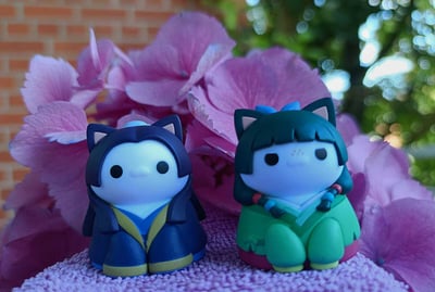 Jinshi und Maomao · Cats in the Palace - The Apothecary Diaries Mega Cat Project - Megahouse (8 Figures)