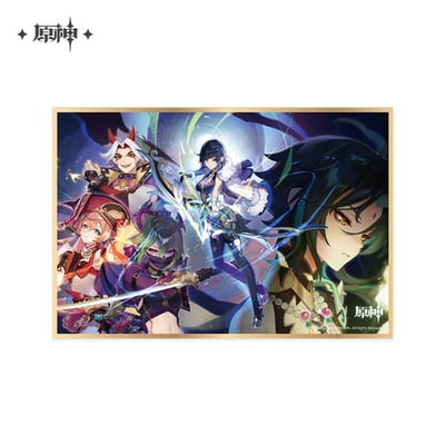 Yelan, Itto, Yanfei, Kuki Shinobu & Xiao - Genshin Impact Ver.2.7 Hidden Dreams In The Depths - Shikishi - miHoYo (1)