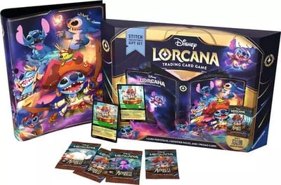 Lorcana - Disney Lorcana: Azurite Sea - Stitch Collector's Geschenk-Set (Englisch) (1)