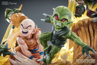 Krillin vs. Saibaman – Dragon Ball HQS Statue by Tsume - 7