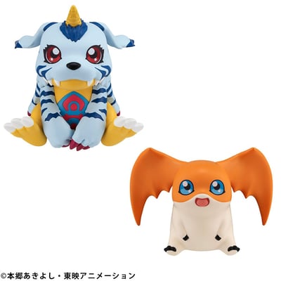 Gabumon und Patamon - Digimon Adventure Look Up Set - Megahouse (21)