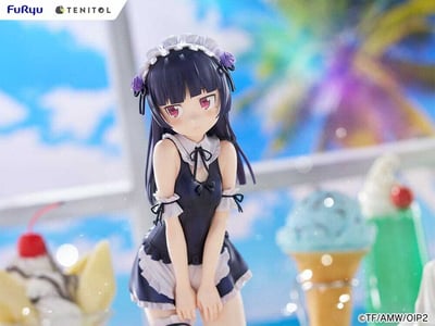Kuroneko / Ruri Gokou - Swimsuit Maid - Tenitol Tall - Furyu - 11